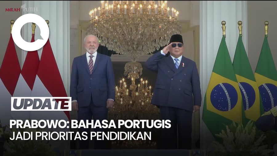 Video: Prabowo Putuskan Bahasa Portugis Jadi Pelajaran Sekolah