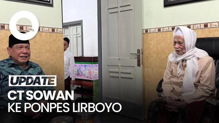 Video: Momen Chairul Tanjung Sowan ke KH Anwar Manshur Lirboyo