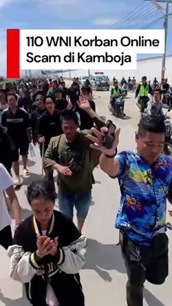 Video: Menlu Sebut 110 WNI Korban Online Scam Kamboja Ada yang Ogah Pulang