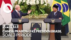 Video Kelakar Prabowo ke Presiden Brasil: Beliau 3 Periode, Kita Enggak Boleh