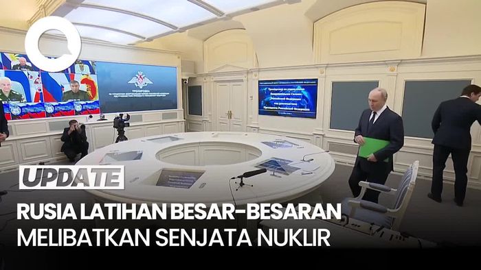 Video: Usai Batal Bertemu Trump, Putin Pantau Militernya Latihan Nuklir Video: Usai Batal Bertemu Trump, Putin Pantau Militernya Latihan Nuklir