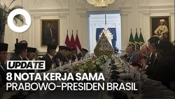 Video Pertemuan Prabowo-Presiden Brasil Hasilkan 8 Nota Kesepahaman