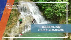 Adrenalin dengan Cliff Jumping di Sungai Mudal Yogyakarta  