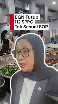 Video: BGN Tutup 112 Dapur MBG yang Tak Sesuai Prosedur 
