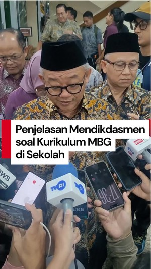 Video: Mendikdasmen Siapkan Modul soal Budaya Hidup Sehat Melalui MBG