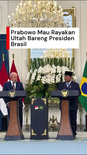Video: Prabowo Ajak Presiden Brasil Rayakan Ulang Tahun Bareng