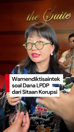 Video: Kemendikti soal Dana Tambahan LPDP dari Duit Sitaan Korupsi