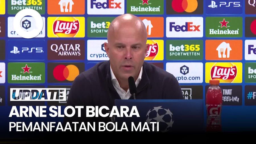 Video: Liverpool Gilas Frankfurt 5-1, Arne Slot Bicara Pentingnya Bola Mati