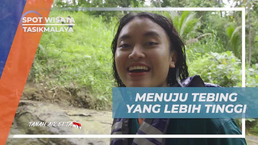 Menyaksikan Para Selebriti Mendaki ke Tebing Tinggi di Curug Panoong Tasikmalaya  