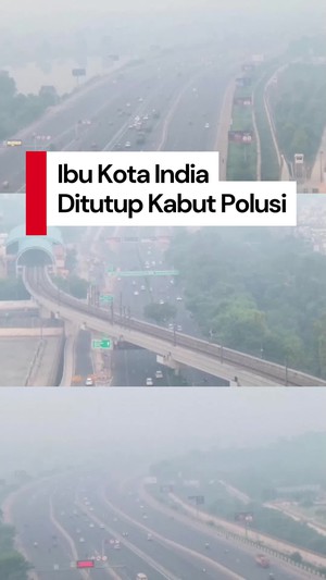 Video: Ibu Kota India Tertutup Kabut Polusi Seusai Perayaan Diwali