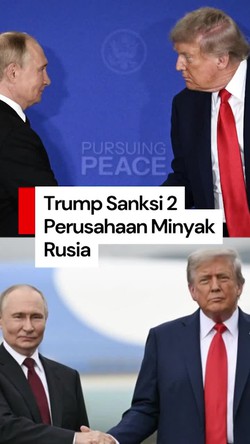 Video: Panas! Trump Jatuhkan Sanksi Ke 2 Perusahaan Minyak Raksasa Rusia