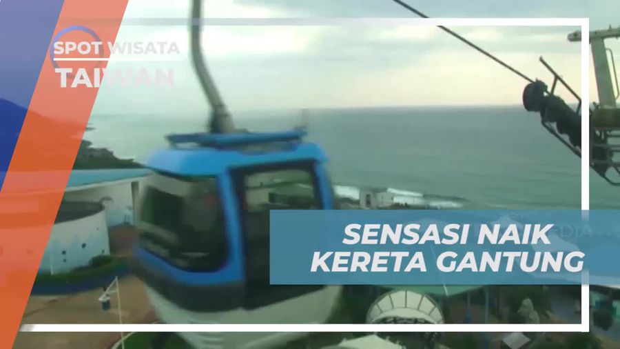 Menikmati Sensasi Naik Kereta Gantung dengan Pemandangan Farglory Taiwan  