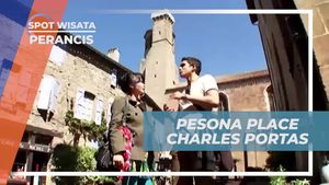 Mengunjungi Gereja Bersejarah Place Charles Portas di Cordes Sur Ciel Prancis  