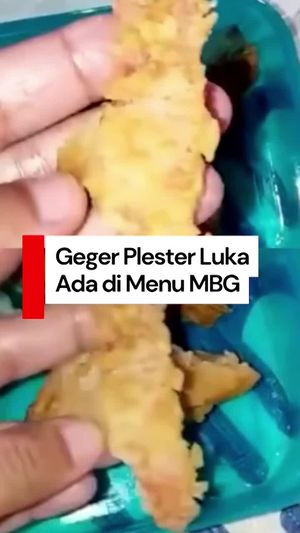 Video: Geger Plester Bekas Ada di Menu MBG Sukabumi, SPPG Minta Maaf