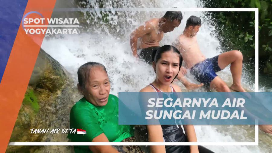 Menikmati Kesegaran Air Sungai Mudal Yogyakarta yang Membuat Betah  