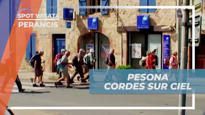 Menikmati Keindahan Kota Cordes Sur Ciel di Prancis yang Cerah dan Eksotis  