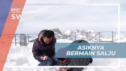 Bermain Salju dengan Asyik di Puncak Gunung Titlis Swiss  
