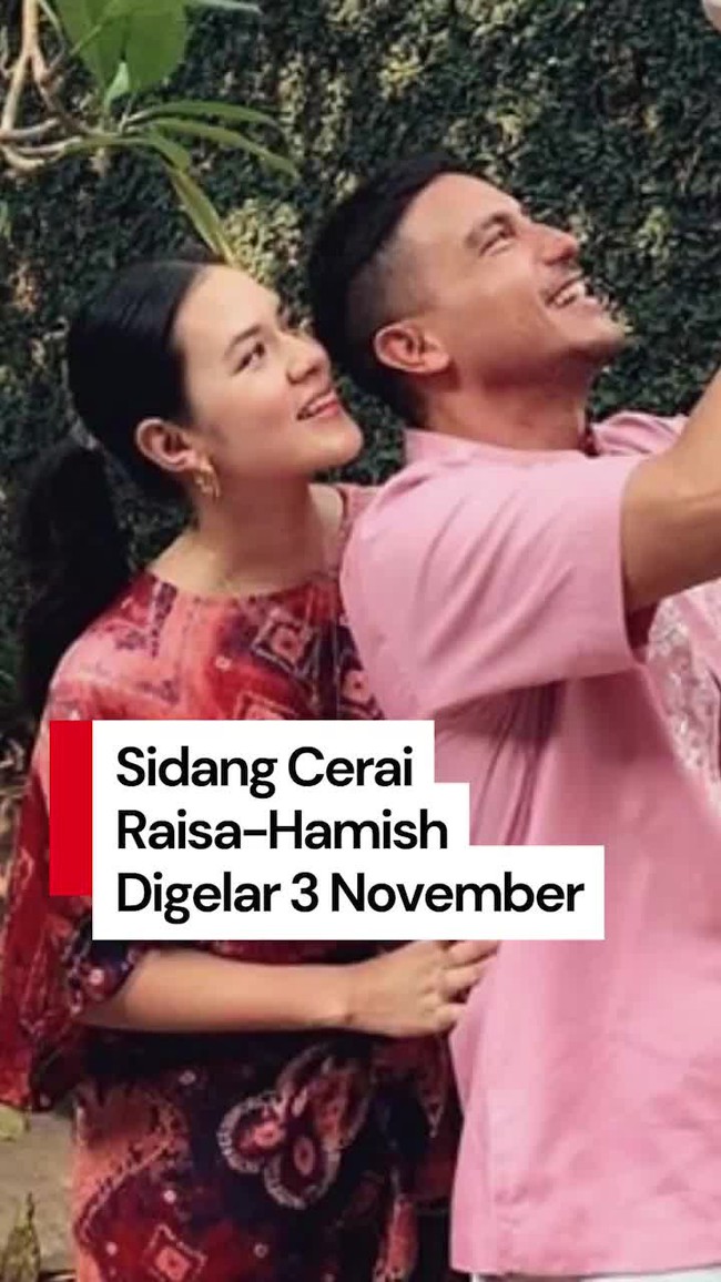 Video Pernyataan Lengkap PA Jaksel soal Perceraian Raisa-Hamish