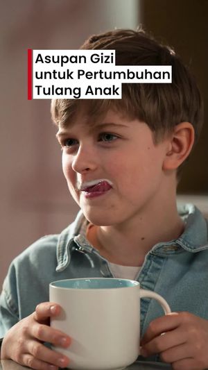 Video: Ini Asupan Gizi yang Dibutuhkan untuk Pertumbuhan Tulang Anak