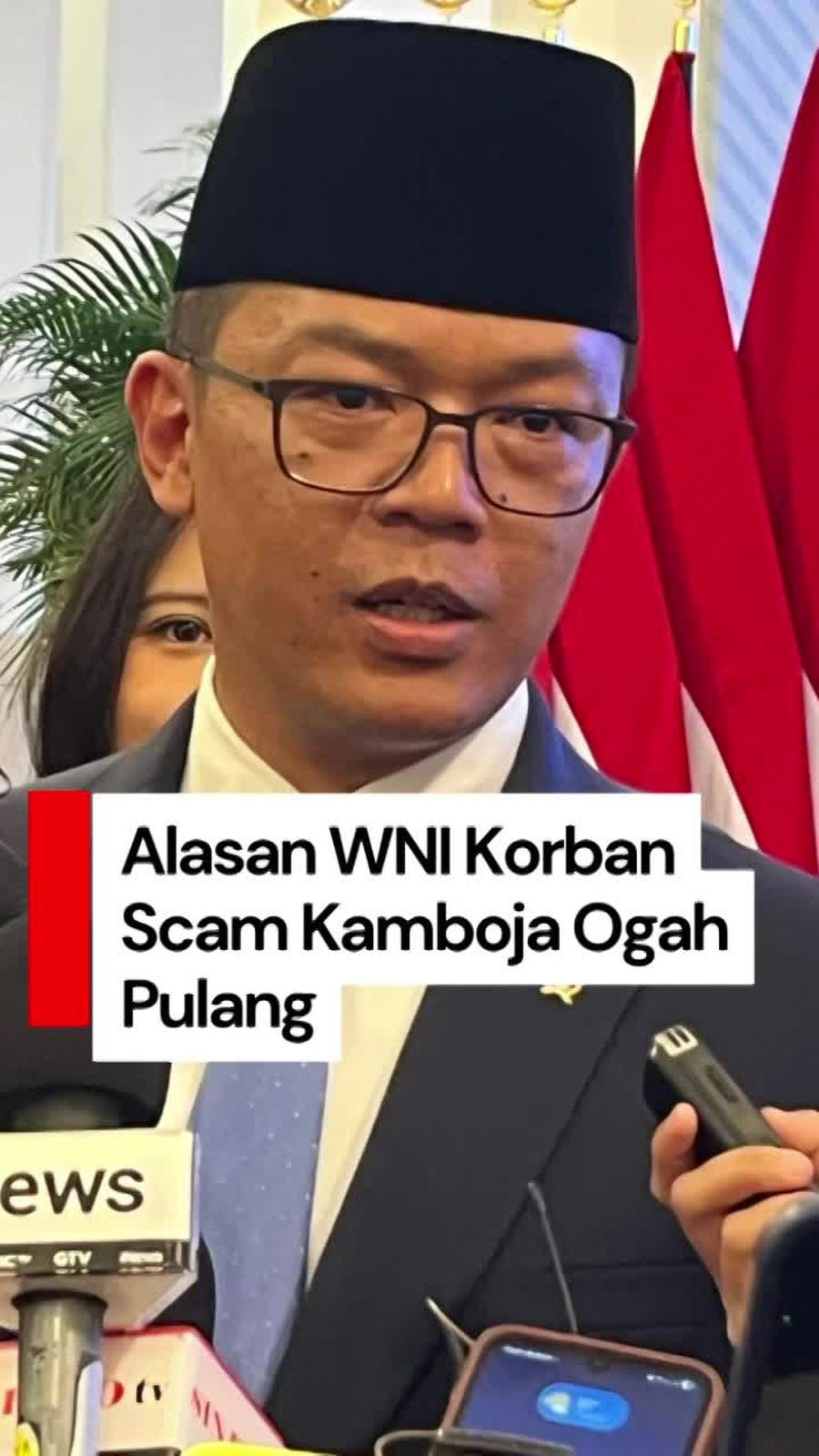 Video Menlu Beberkan Alasan WNI Korban Scam Kamboja Ogah Pulang