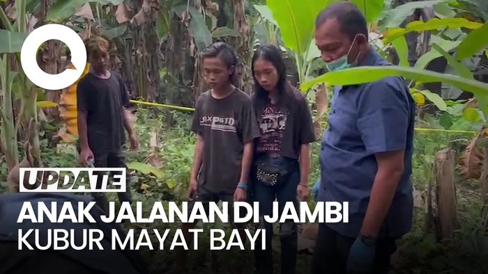 Video: Sepasang Anak Jalanan di Jambi Kubur Mayat Bayi di Kebun Warga