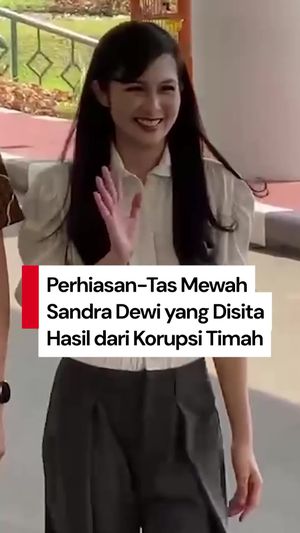 Video Jaksa Sebut Perhiasan-Tas Sandra Dewi yang Disita Hasil Korupsi Timah