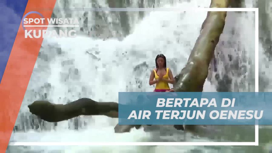 Melakukan Yoga dan Menikmati Suasana Hening di Air Terjun Oenesu, Kupang  