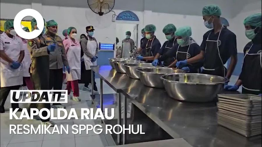 Video: Kapolda Riau Resmikan SPPG Rohul, Pastikan MBG Aman-Berkualitas