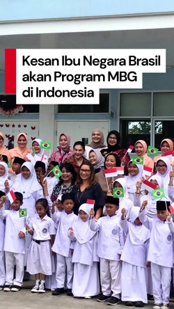 Video: BGN Sebut Ibu Negara Brasil Terkesan dengan Pelaksanaan MBG di RI