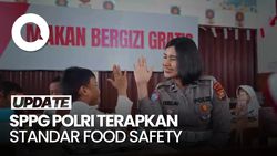 Video: Intip Pengelolaan SPPG Polri yang Terapkan Standar Food Safety untuk MBG