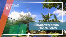Menguji Nyali Melalui Permainan Trampolin di Bali Safari & Marine Park  