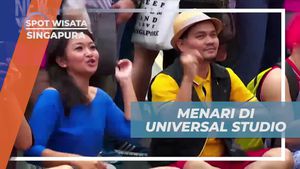 Menari dan Berfoto di Universal Studio untuk Mengabadikan Momen Seru di Singapura  