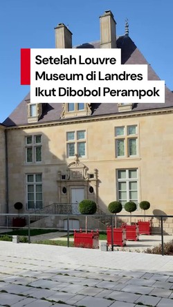 Video Perampokan Museum Guncang Prancis, 2.000 Koin Kuno Raib