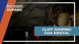 Melakukan Cliff Jumping di Goa Kristal dan Menikmati Sensasi Menyelam ke Laut di Kupang  