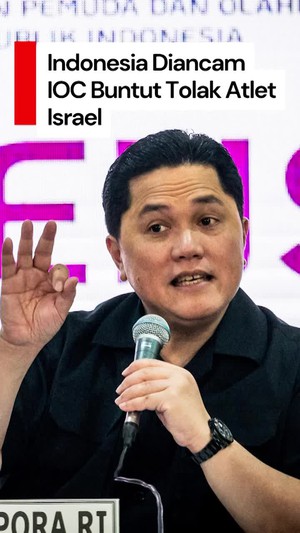 Video Indonesia Diancam IOC Buntut Tolak Atlet Israel, Menpora Tahu Konsekuensinya