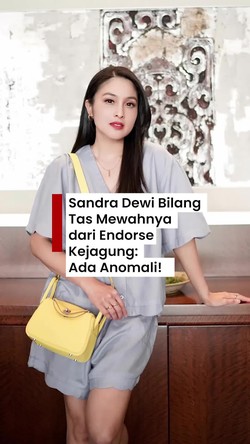 Video Jaksa Bicara soal Tas Sandra Dewi Hasil Endorse