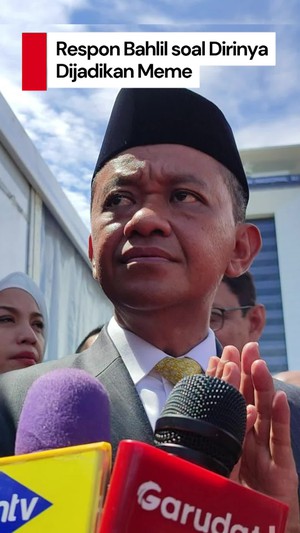 Video: Bahlil Maafkan Pihak yang Menjadikannya Meme di Medsos