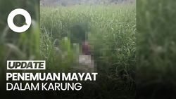Video: Warga Musi Banyuasin Digegerkan Penemuan Mayat dalam Karung