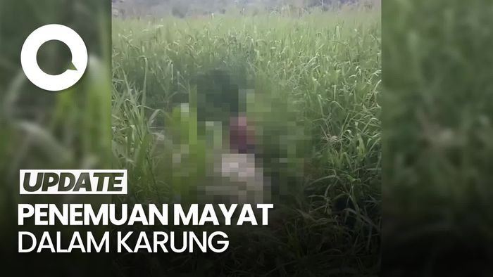 Video: Warga Musi Banyuasin Digegerkan Penemuan Mayat dalam Karung