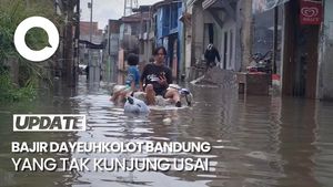 Video Banjir di Dayeuhkolot Tak Kunjung Usai, Warga Pasrah