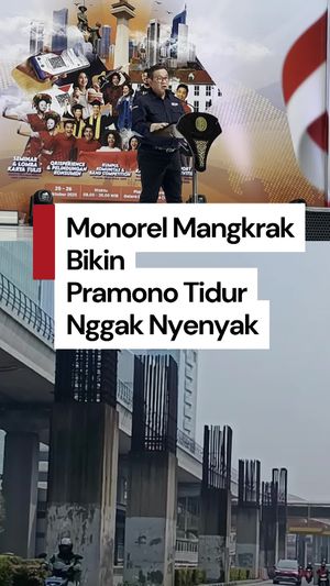 Video Cerita Pramono Mimpikan Tiang Monorel Mangkrak: Tidur Nggak Nyenyak