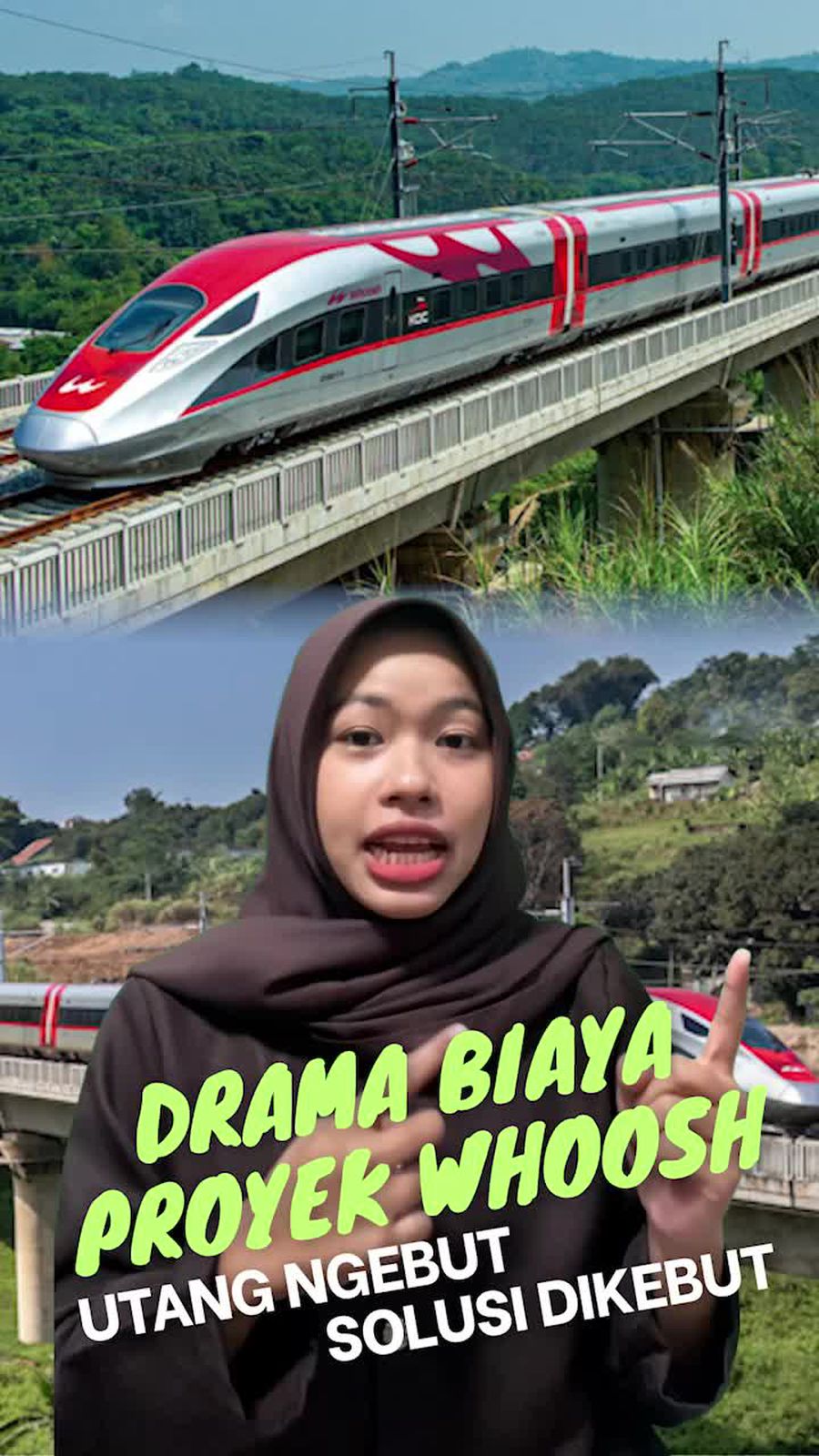 Video Whoosh Terus Ngebut, Solusi Utang Masih Dikebut