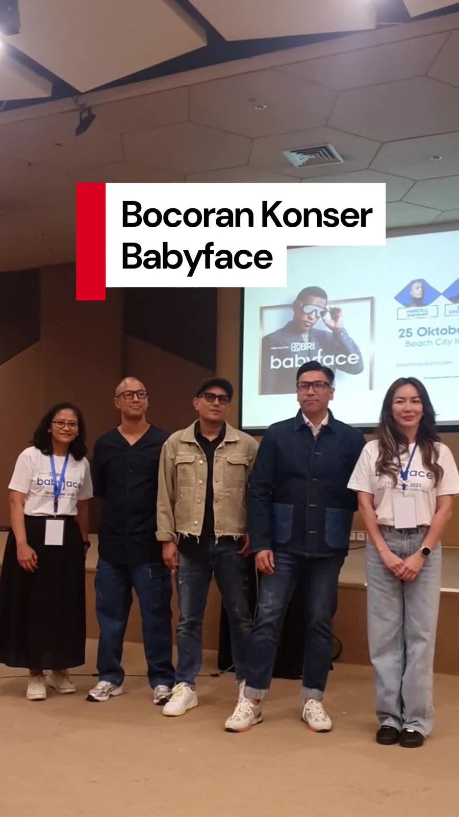 Video: Bocoran Konser Babyface, Bakal Banyak Kejutan dan Penuh Nostalgia