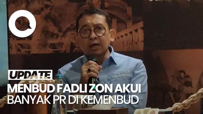 Video Fadli Zon: PR Kita di Kemenbud Masih Banyak