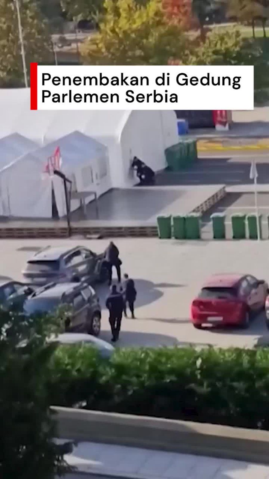 Video: Penembakan Terjadi di Gedung Parlemen Serbia, Picu Kebakaran Video: Penembakan Terjadi di Gedung Parlemen Serbia, Picu Kebakaran