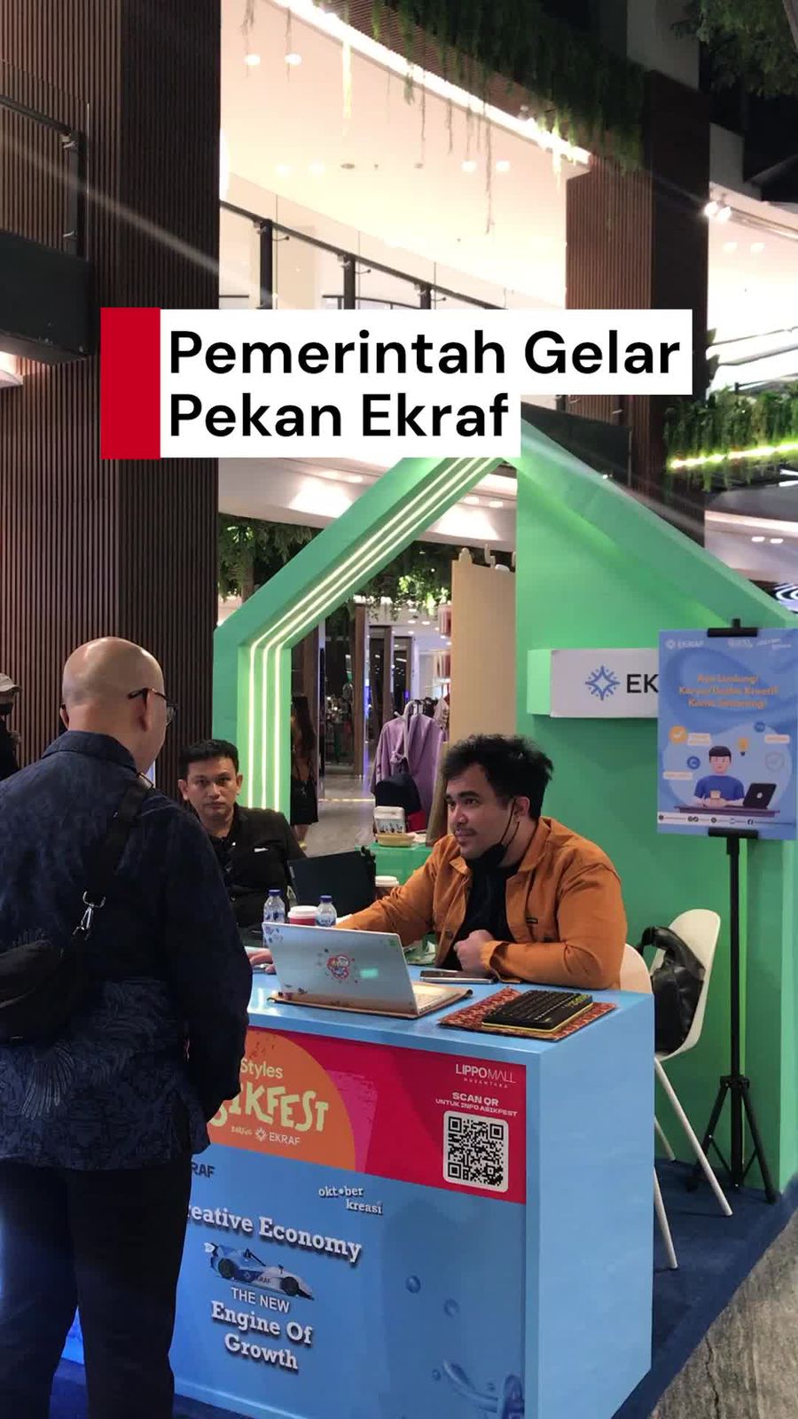 Video Pemerintah Targetkan Transaksi Rp50 Miliar di Pekan Belanja Ekraf 2025