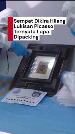 Video: Plot Twist! Lukisan Picasso Nggak Dicuri, Tapi Ketinggalan Truk