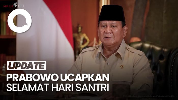 Video Pesan Prabowo untuk Hari Santri: Penjaga Moral-Pelopor Kemajuan Video Pesan Prabowo untuk Hari Santri: Penjaga Moral-Pelopor Kemajuan