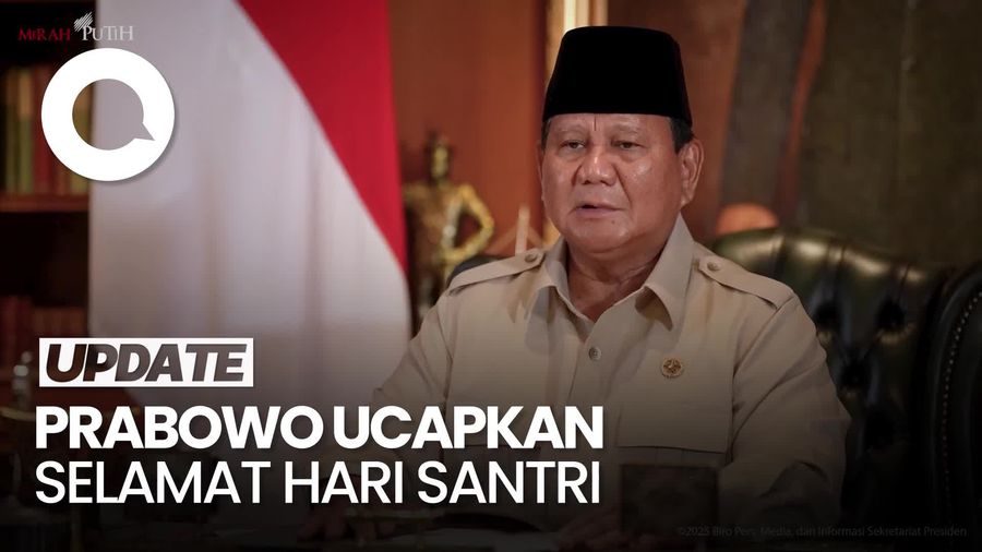 Video Pesan Prabowo untuk Hari Santri: Penjaga Moral-Pelopor Kemajuan Video Pesan Prabowo untuk Hari Santri: Penjaga Moral-Pelopor Kemajuan