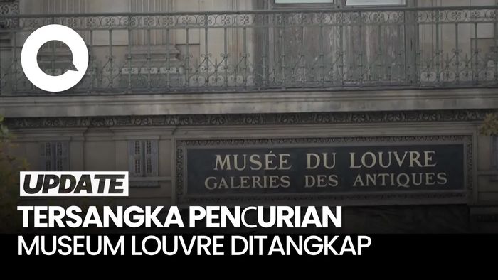 Video: Akhir Pelarian Pencuri Permata Museum Louvre di Paris